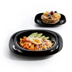 Geschirr Luminarc Carine Glas Schwarz-Weiß (19 Pcs) -Küchenzubehör e22aafcc7d572f5950988473a139d3fe