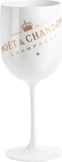 Original Moët & Chandon Acryl Champagnergläser Ice Imperial Weiß Inkl. Untersetzer 6 Original Moët & Chandon Acryl Champagnergläser Ice Imperial Weiß Inkl. Untersetzer -Küchenzubehör e290a1bc81a5bfac4582099bb30c216b