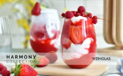 KROSNO Harmony Große Weißweingläser Ohne Stiel, 6er-Set, 500 Ml -Küchenzubehör e3651a0c84a88edcebaf58608bd4a059