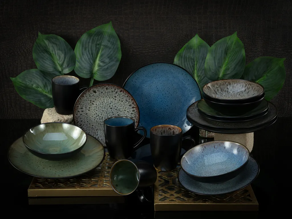 CreaTable 23629 Kombiservice Bali Für 4 Personen, Steinzeug, Mehrfarbig (1 Set, 16-teilig) 5 CreaTable 23629 Kombiservice Bali Für 4 Personen, Steinzeug, Mehrfarbig (1 Set, 16-teilig) – Bild 5