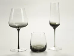 Sektglas 6er-Set - Grau Transparent - H. 23 Cm - 22 Cl - NURIA -Küchenzubehör e47104542123e54cff2ec8a10c6bbb62