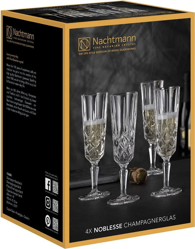 Nachtmann Champagnerglas Set/4 617/9 Noblesse UK/4 104248 3 Nachtmann Champagnerglas Set/4 617/9 Noblesse UK/4 104248 – Bild 3
