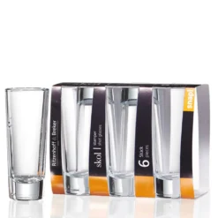 Ritzenhoff & Breker Stamper Skol 6er Set, Schnapsglas, Becher, Glas, Klar, 65 Ml, 811667 -Küchenzubehör e5f78a5d3def12949ba36569c74ba95c