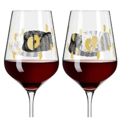 Sagengold Rotweinglas-Set #3, #4 Von Maike Schönebeck -Küchenzubehör e62a3b5f0e9ee0f554e4273afce8547d