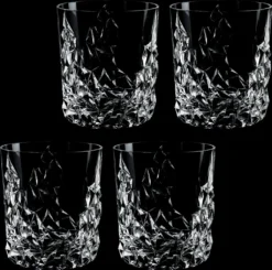 Nachtmann Whiskybecher Sculpture 365ml, Klar (4er Pack) -Küchenzubehör e68f0bc7e6767e77009a37f0ac0b868f