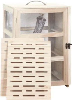 Speisekammer Aus Holz Gourmet-Reserven 3 Ebenen -Küchenzubehör e73c6954fb7272e21f424d2f0c03dc43