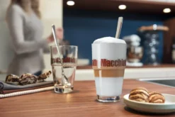 Leonardo Latte Macchiatto Becher 'Solo LM' Mit Löffel, 400ml, Ø 8,5 X 14,7cm (4er Set) -Küchenzubehör e7b0074df9e90ae6adb4a5aba95ce0d8