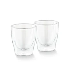 Tchibo 2er Espresso Gläser, Doppelwandig, Modernes Design, Heiß Und Kalt -Küchenzubehör e8d08c38ec579c6ee13367c9a2a5964c