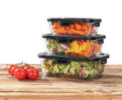 Wenko Glas Frischhaltedose Steel 1,5 L -Küchenzubehör e9601414c544ec12d28e6bcc5c508afd