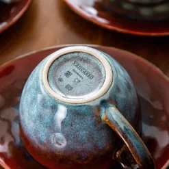 Vancasso Kaffeeservice »STARRY« 8-tlg Steinzeug Kaffeeset Mit Kaffeetasse, Untertasse -Küchenzubehör eb377baf0c82183a5fe521d2d9c0ee32