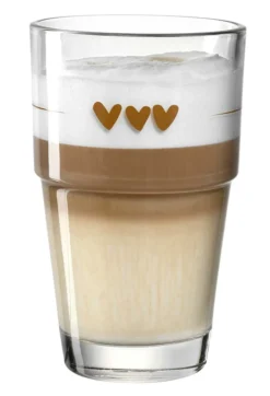 LEONARDO 043467 Solo Latte Macchiato Becher Mit Motiv Herzen, Glas, 410 Ml, Klar 9 LEONARDO 043467 Solo Latte Macchiato Becher Mit Motiv Herzen, Glas, 410 Ml, Klar -Küchenzubehör ec61fef1c6750c2aebb7615c9eb3d791