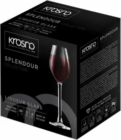 KROSNO Splendour Likörgläser, 6er-Set, 60 Ml -Küchenzubehör ecb1d7adb84f545c8b955a2b4dfb1e7c