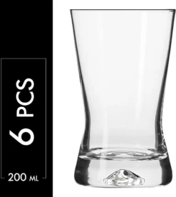 KROSNO X-Line Wassergläser, 6er-Set, 200 Ml -Küchenzubehör ecbf2eaf78e8da6bf40ac52ac159f0e1