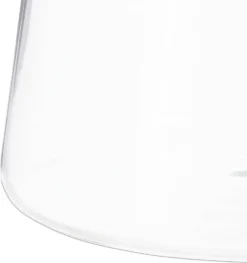 Relaxdays Glaskaraffe Mit Deckel 1,8 Liter