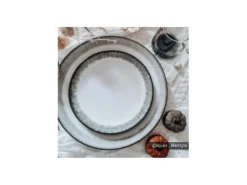 Tafelservice Steingut - 18-teilig - Khaki & Elfenbein - ALGA Von SIA -Küchenzubehör edcf52e832baeae15ba0376560f2bc82