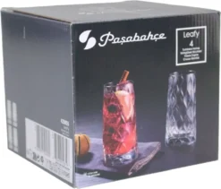 Pasabahce 420855 4-Teilig Trinkgläser Cocktail Saftglas Alkoholglas Gläser-Set -Küchenzubehör efe7ba5cec1eae4e3199c2227f21ca94