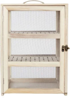 Speisekammer Aus Holz Gourmet-Reserven 3 Ebenen -Küchenzubehör f124bb8c8c78853ca2f03e6e22956b95