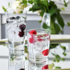 KROSNO Pure Wassergläser, 6er-Set, 250 Ml -Küchenzubehör f1bfa8cf322b6e8de01a334b3260c8af