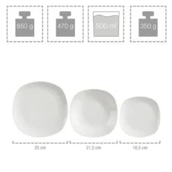 Sänger Kombiservice Bilgola Aus Porzellan 86 Teilig Für 12 Personen -Küchenzubehör f58617b9756a74c8a8ef4baf035a10e7