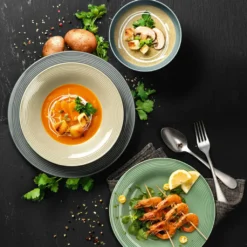 Seltmann Weiden Tafelservice Beat Grau Relief Modern -Küchenzubehör f5d22abf5a57aef0c7c3086ca5f7851c