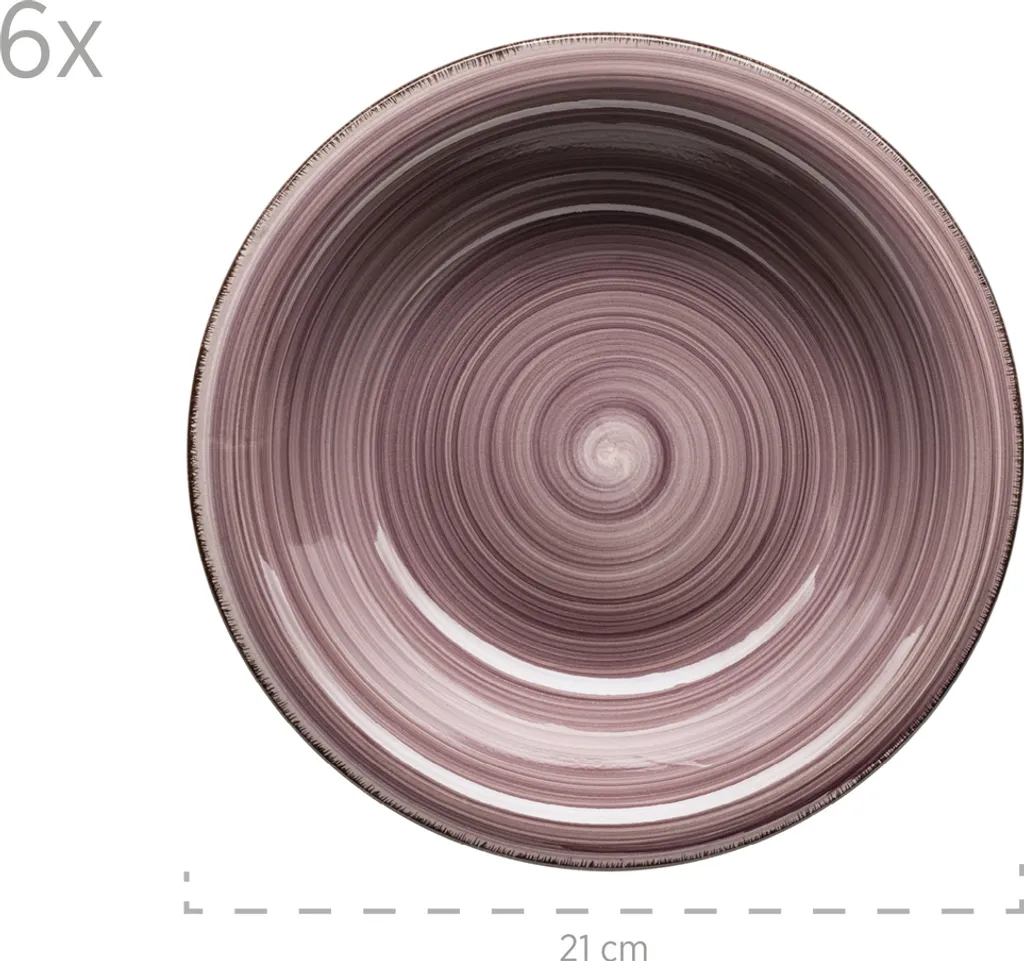 Mäser 931880 Kombiservice Lumaca Für 6 Personen, Steinzeug (1 Set, 30-teilig) 3 Mäser 931880 Kombiservice Lumaca Für 6 Personen, Steinzeug (1 Set, 30-teilig) – Bild 3