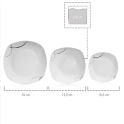 Sänger Tafelservice Bilgola Black Lines 18 Tlg. 7 Sänger Tafelservice Bilgola Black Lines 18 Tlg. -Küchenzubehör f8674bcd1ccb61e6b3a40c2da5d59752