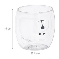 Relaxdays Doppelwandige Gläser "Eisbär" 3er Set 12 Relaxdays Doppelwandige Gläser "Eisbär" 3er Set -Küchenzubehör fb20421abe826c0bac288833864fb562
