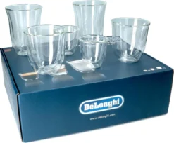 De'Longhi Delonghi Fancy Box 6er Set Thermo Gläser DLSC302 (1er Pack) 25 De'Longhi Delonghi Fancy Box 6er Set Thermo Gläser DLSC302 (1er Pack) -Küchenzubehör fc500ee1d9cd2c3d7990f55e57b801a6