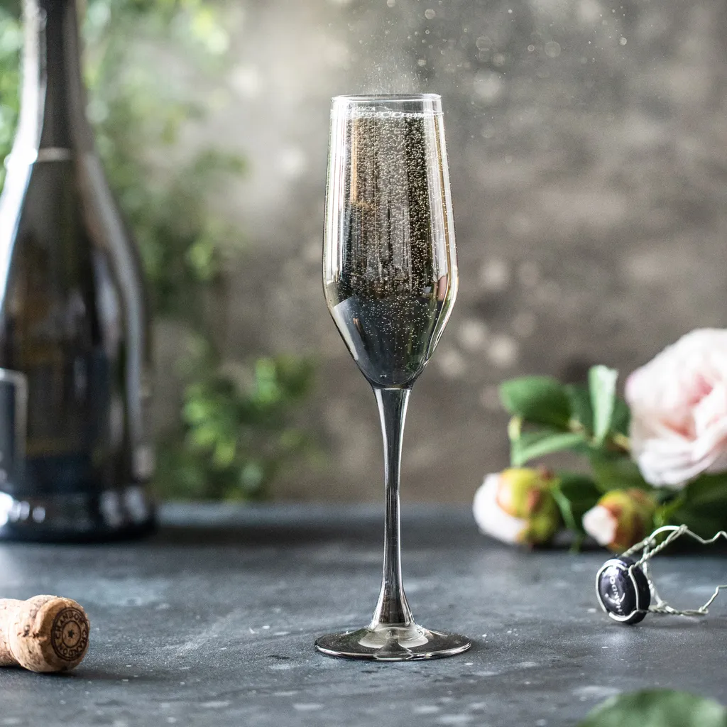 6 Champagnergläser Set Celeste Shiny Graphine 160 Ml LUMINARC 1 6 Champagnergläser Set Celeste Shiny Graphine 160 Ml LUMINARC